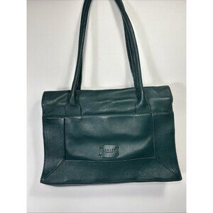 Radley London Envelope SLate Green Leather Flap Shoulder Bag